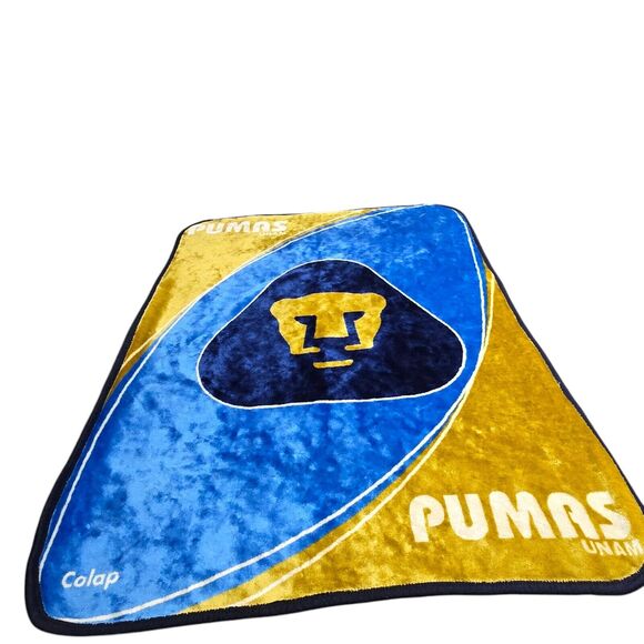 Pumas Unam Baby Blanket Licensed Colap - Picture 1 of 2